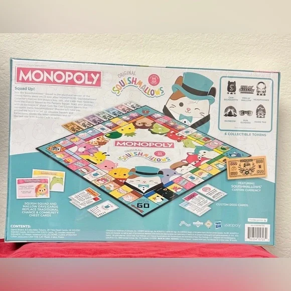 Squishmallow MONOPOLY GAME BRAND NEW UNOPENED! - Picture 2 of 4